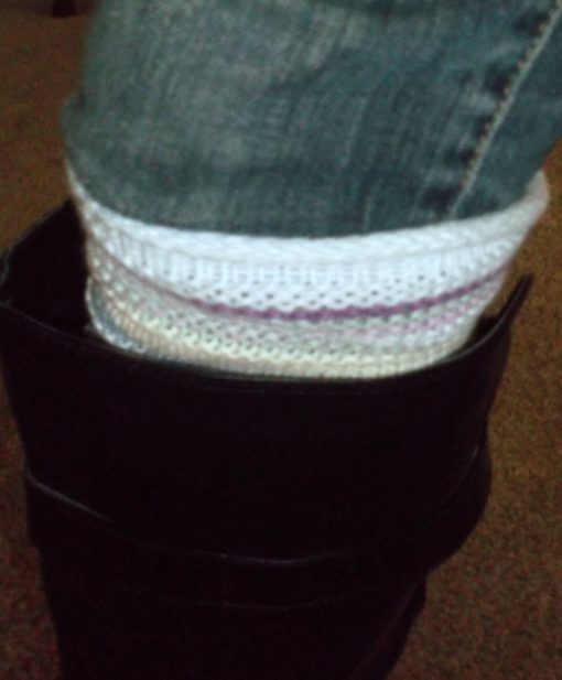 Up Close Sweater Boot Cuffs