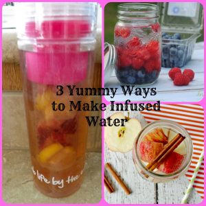 3 Yummy Ways to Make Infused Water