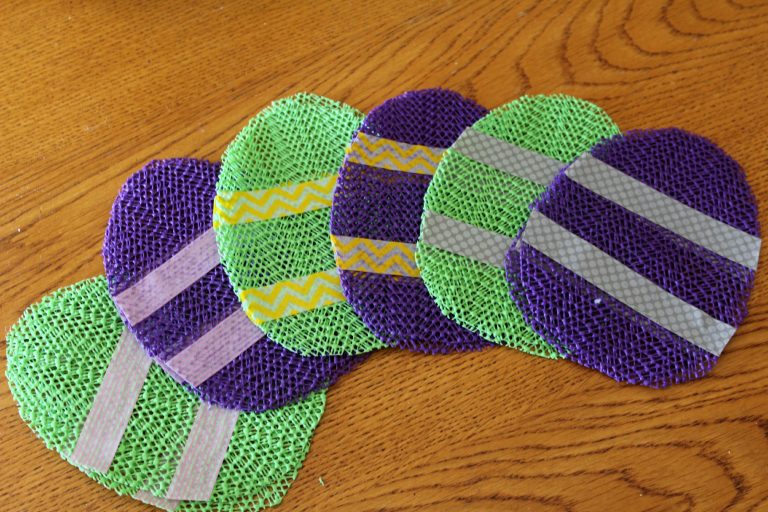Easy Way to Make Easter Coasters