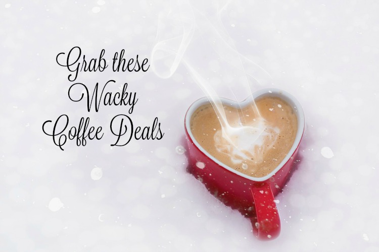 Grab these Wacky Coffee Deals