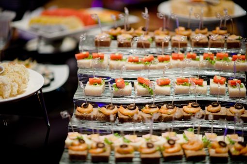 Finger Food Catering - Adding Brilliance to Your Wedding Event from North Carolina Lifestyle Blogger Champagne Style Bare Budget
