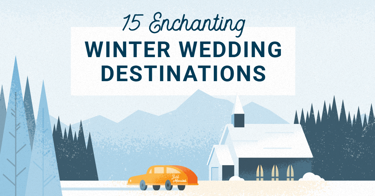 15 Winter Wedding Destinations for an Enchanting Wedding Day from North Carolina Lifestyle Blogger Champagne Style Bare Budget