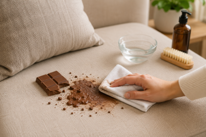 Couch Crisis? Tackle Chocolate Stains with These 5 Effective Tips
