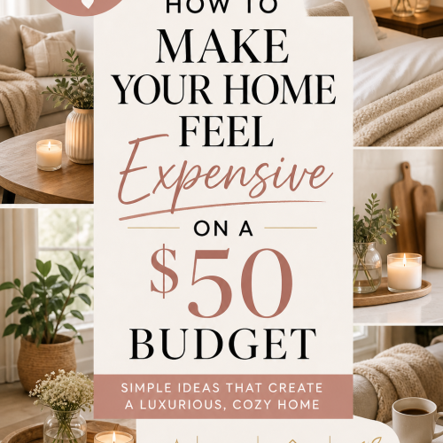 How to Make Your Home Feel Expensive on a $50 Budget