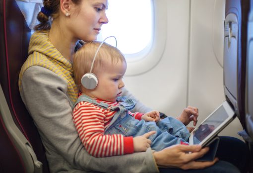 Flying with a baby? Audiologist explains why take-off and landing can be painful